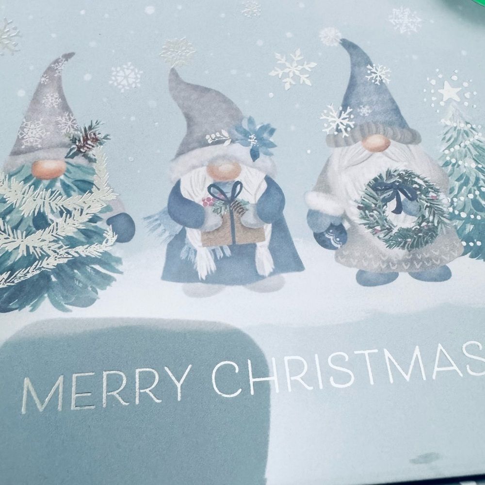 Holiday Gnome Clementine Christmas Cards